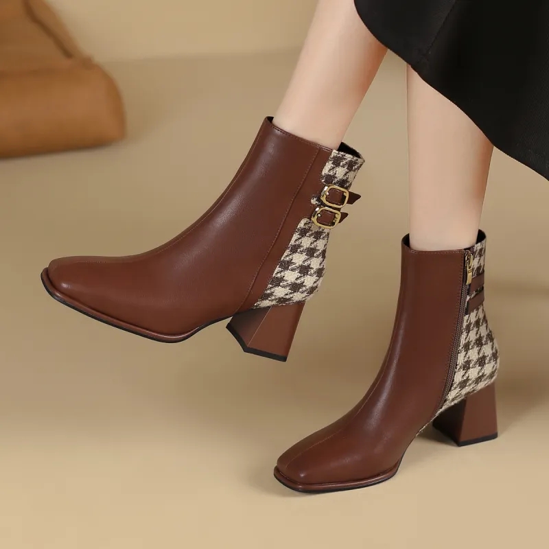 Safiya Slim Boots Ankle Boots 6.0cm Women's-5