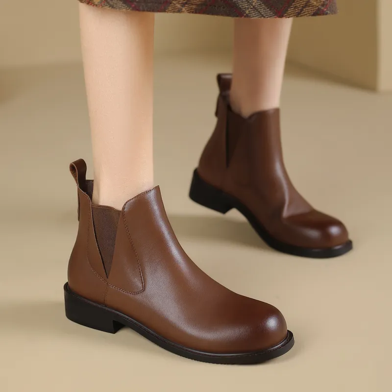 Safiya Short Chelsea Boots 4cm Women's-1