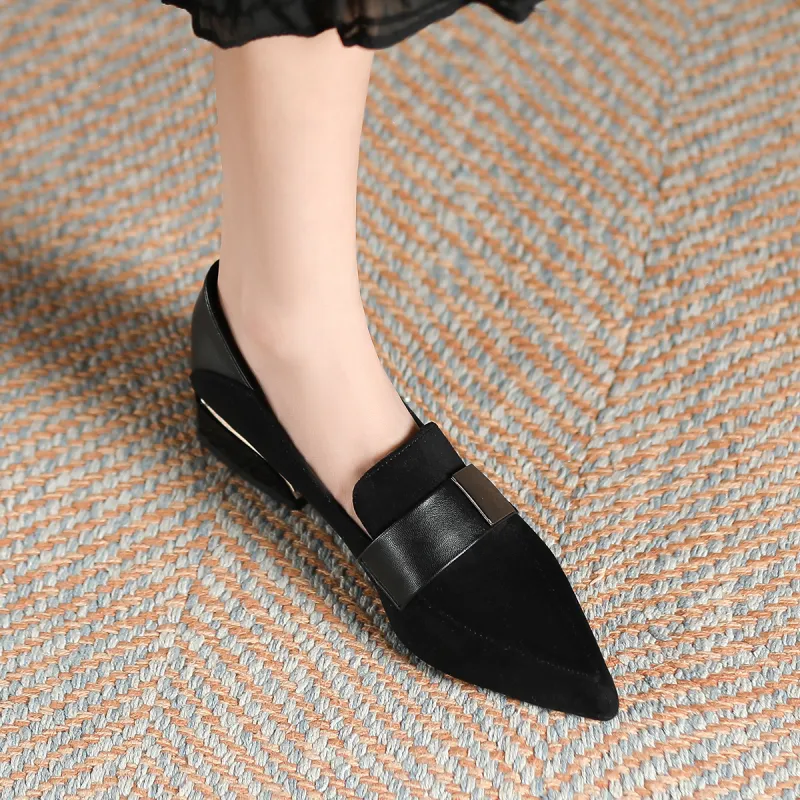 Safiya Loafers 3cm Women's Black-2