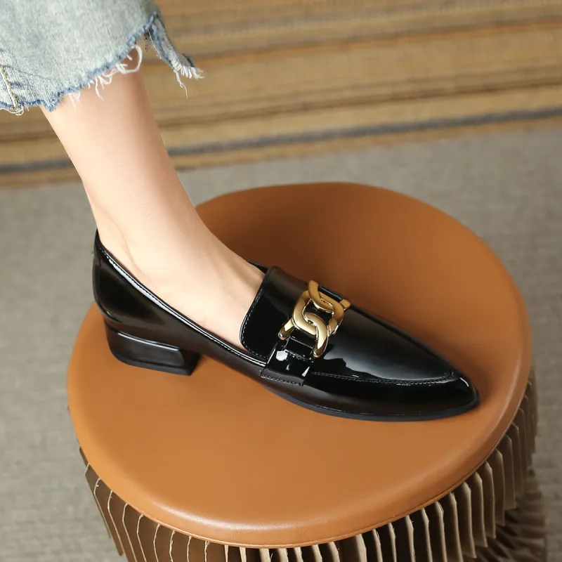 SAFIYA Loafers Women's Black-4