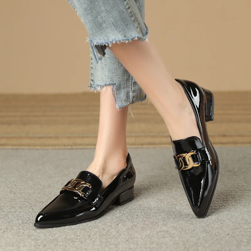 SAFIYA Loafers Women's Black-2