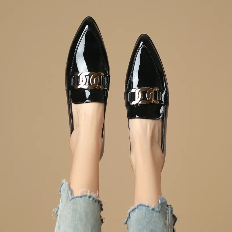 SAFIYA Loafers Women's Black-6