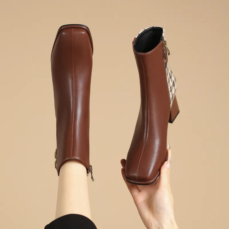 Safiya Slim Boots Ankle Boots 6.0cm Women's-9