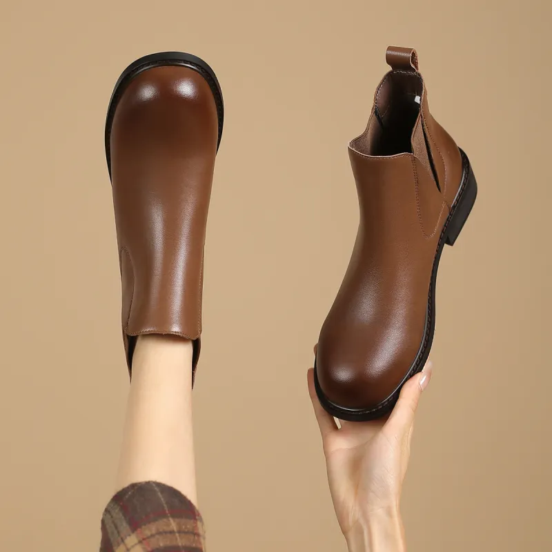 Safiya Short Chelsea Boots 4cm Women's-4