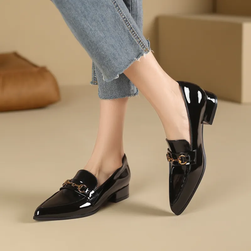 Safiya Loafers 2.9cm Women's Black-2