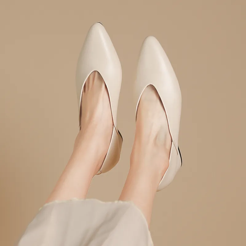 Safiya Chunky Heel High Heels 5cm Women's-8