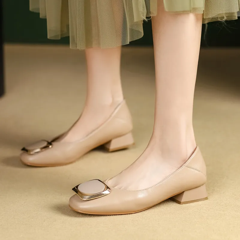 Safiya Chunky Heel High Heels Women's-2
