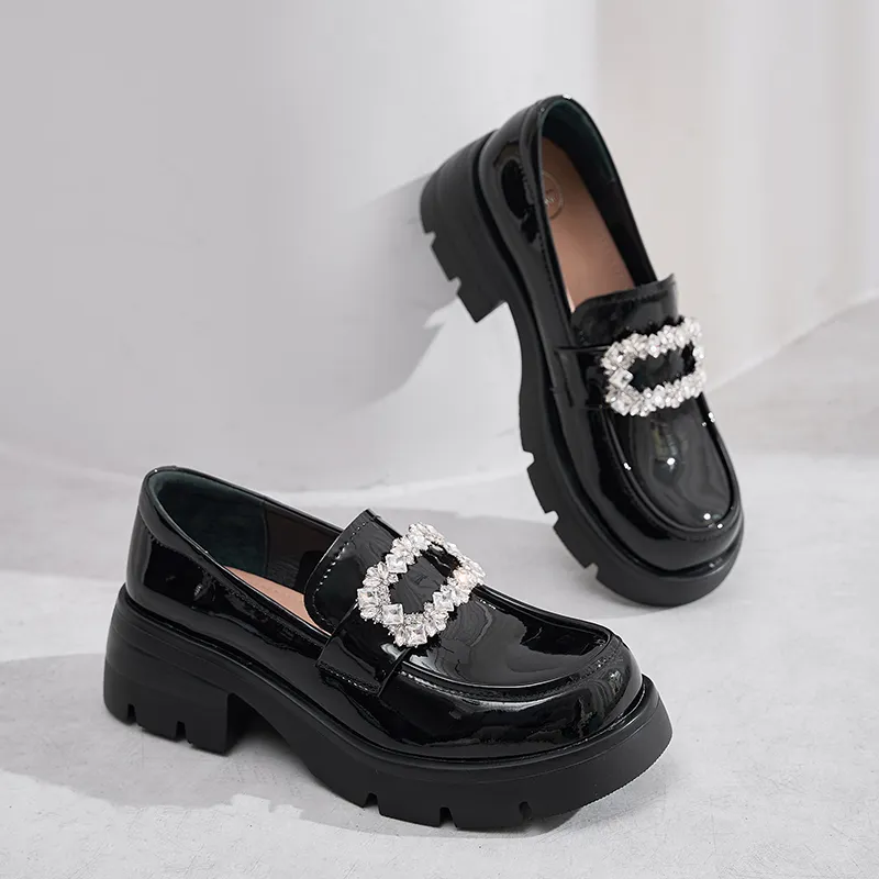 SAFIYA Loafers Women's Black/White-2