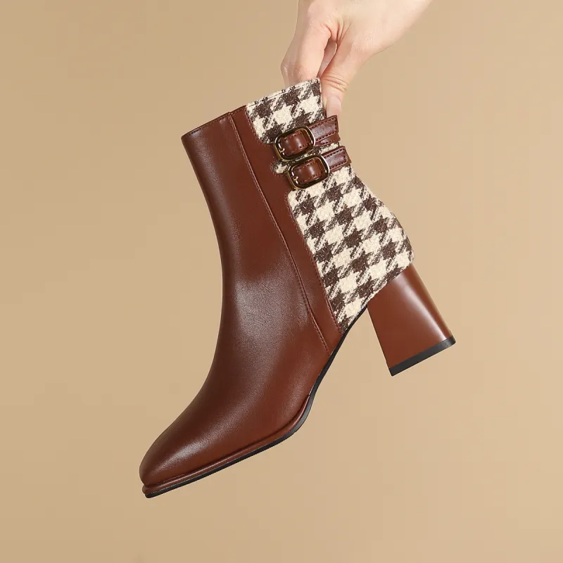 Safiya Slim Boots Ankle Boots 6.0cm Women's-8