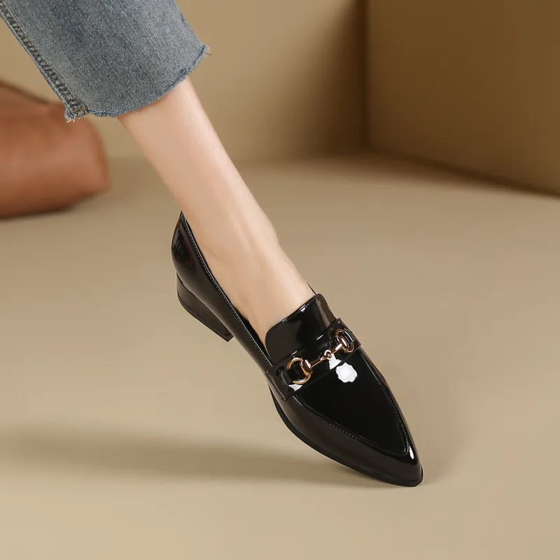 Safiya Loafers 2.9cm Women's Black-5