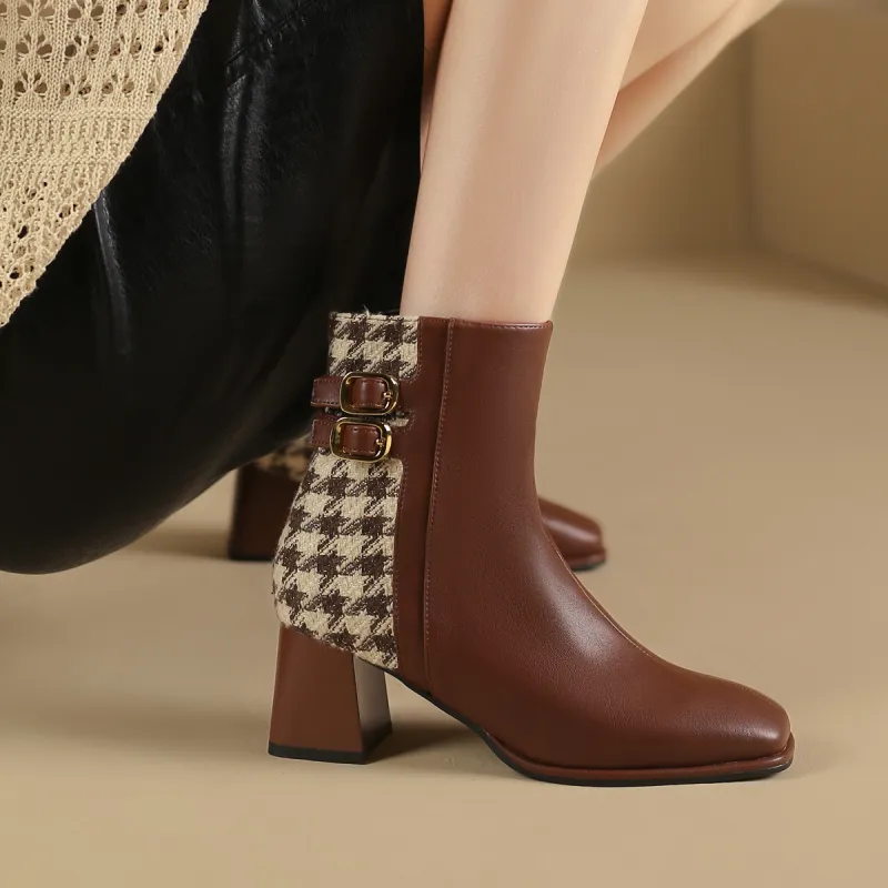 Safiya Slim Boots Ankle Boots 6.0cm Women's-7
