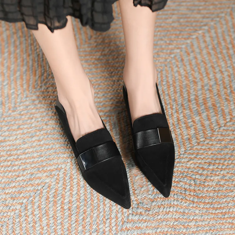 Safiya Loafers 3cm Women's Black-4