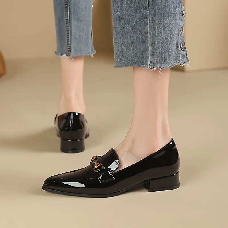 Safiya Loafers 2.9cm Women's Black-3