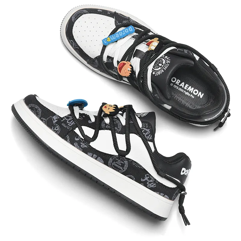 DoraemonA Box Limited Edition Puffy Shoes Low-Top Skateboard Shoes Unisex-200