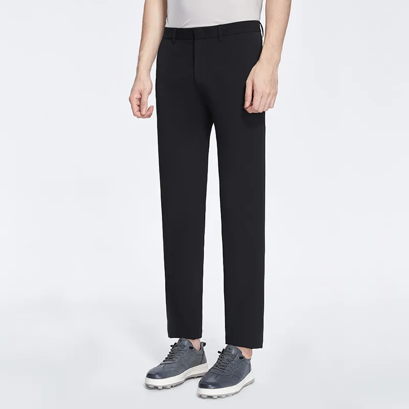 SEPTWOLVES Casual Pants Men's Black-3
