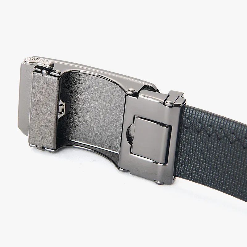 SEPTWOLVES Business Double Layer Texture Leather Belts Men's 3.5cm Width-3