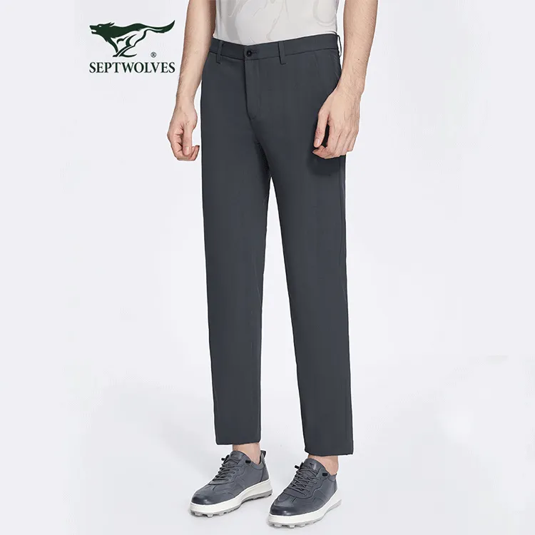 SEPTWOLVES Casual Pants Men-3