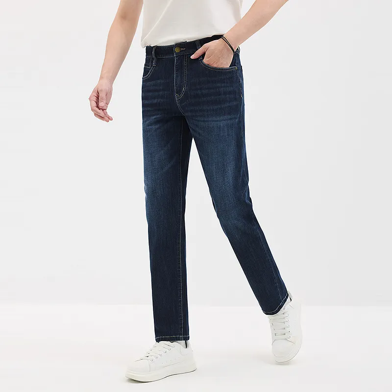 SEPTWOLVES Jeans Unisex Navy Blue-3