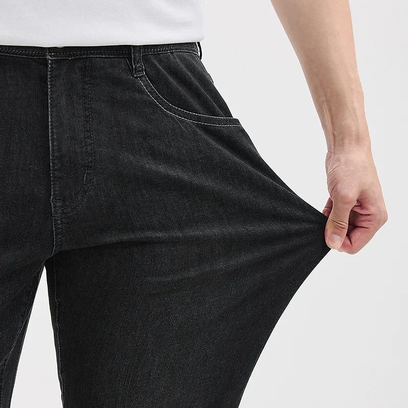 SEPTWOLVES Jeans Unisex Black Gray-3