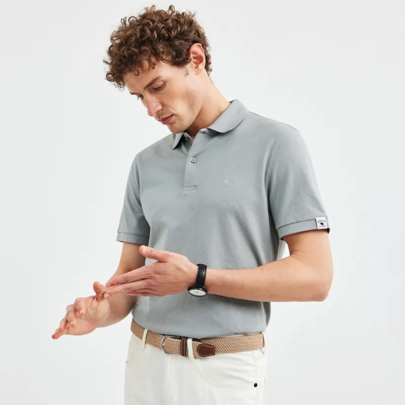 SEPTWOLVES Short Sleeve Polo Shirts Men's-3