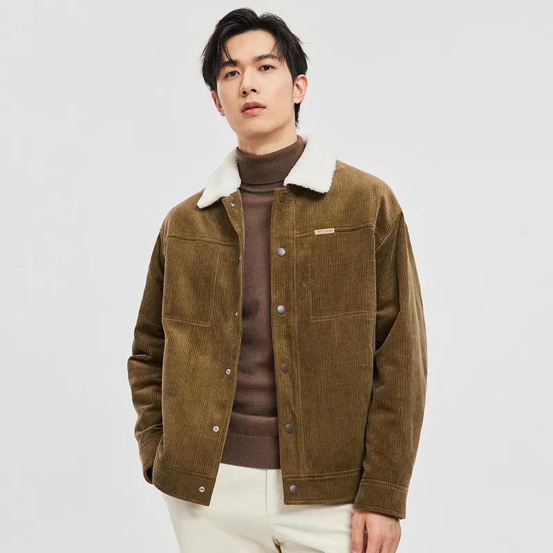 SEPTWOLVES Jackets Coats Men's Coffee-2
