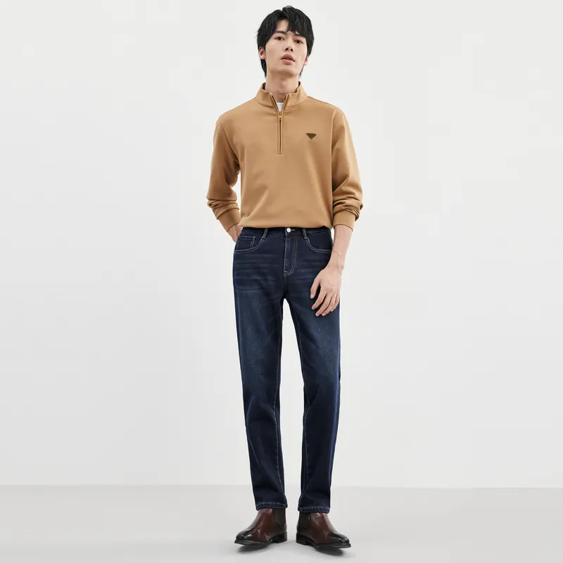 SEPTWOLVES Jeans Men's Dark Blue-4