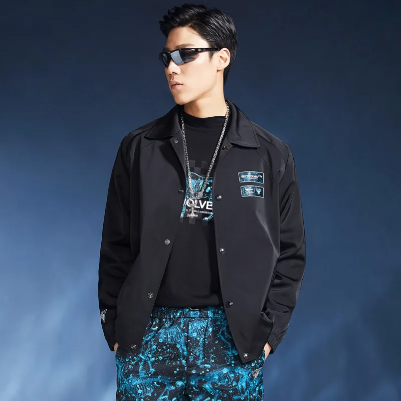 SEPTWOLVES Jackets Coats Men's Black-3