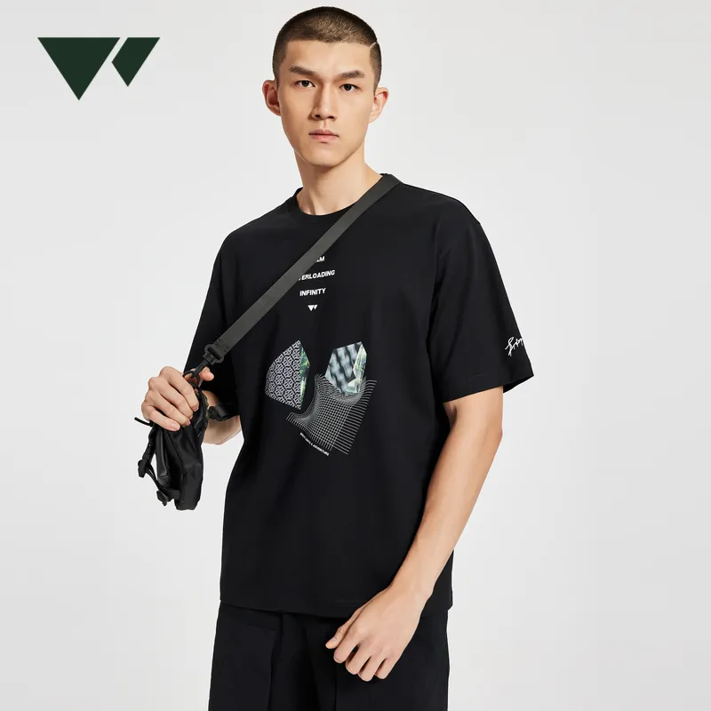 SEPTWOLVES Men's Short Sleeved T Shirt Men's-2