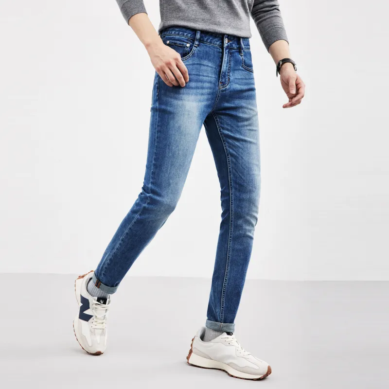 SEPTWOLVES Jeans Men Medium Blue-2