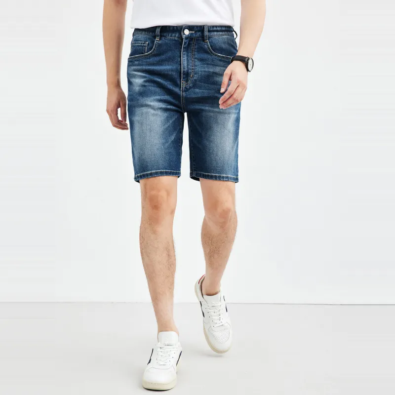 SEPTWOLVES Denim Shorts Men's Medium Blue-2