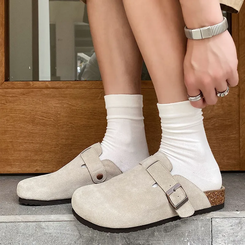 HAPPY DINO Closed Toe Slippers Men-2