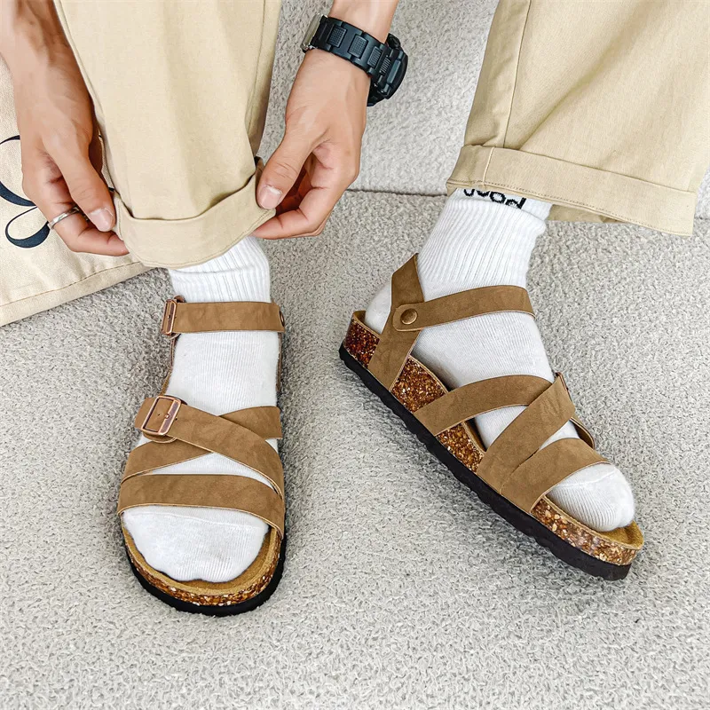 HAPPY DINO One Strap Sandals Unisex-2