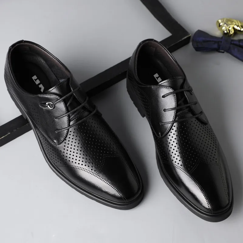 HAPPY DINO Men's Casual Shoes Men Low Top Black-4