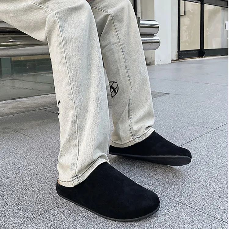 HD EVA Quiet Abrasion Resistant Slip Resistant Closed Toe Slippers Unisex-13