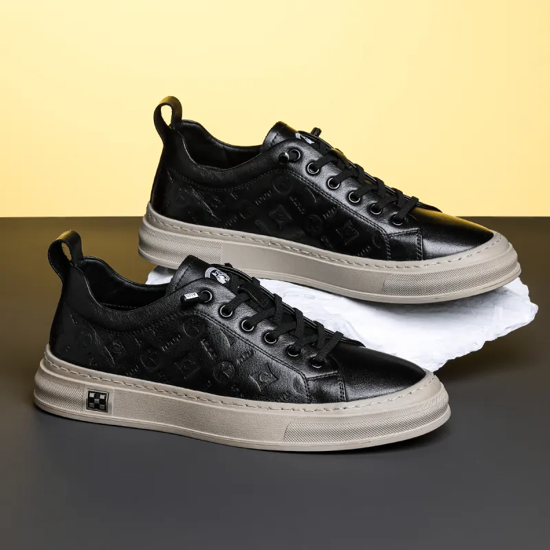 HD Slip Resistant Cushioning Abrasion Resistant Lightweight Breathable Low Top Skateboard Shoes Men's-2