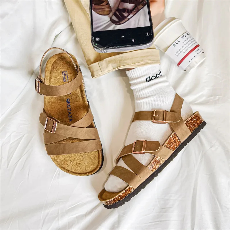 HAPPY DINO One Strap Sandals Unisex-3