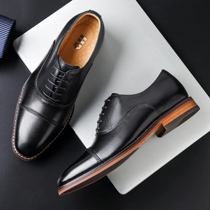HAPPY DINO Dress Shoes Men Low Top-3