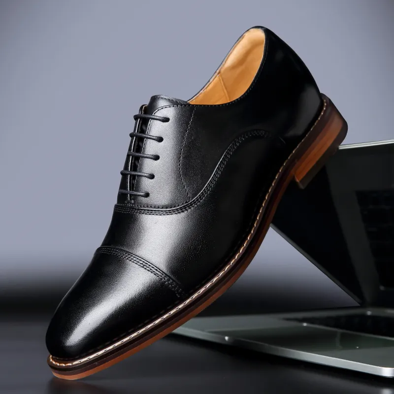 HAPPY DINO Dress Shoes Men Low Top-4