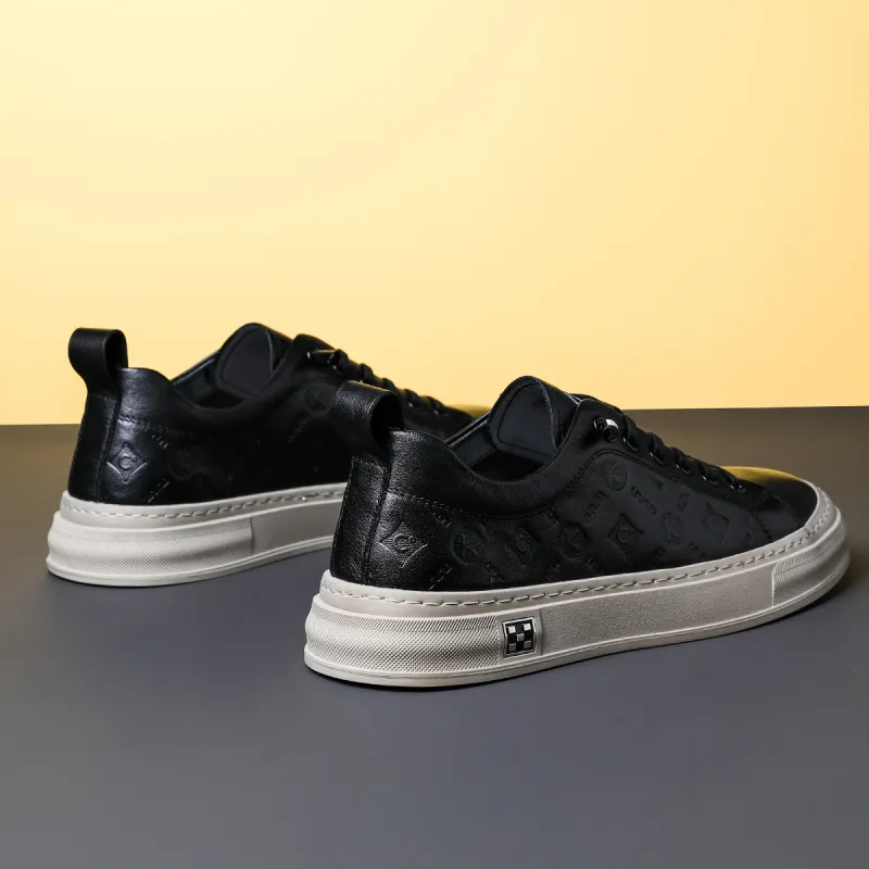 HD Slip Resistant Cushioning Abrasion Resistant Lightweight Breathable Low Top Skateboard Shoes Men's-3