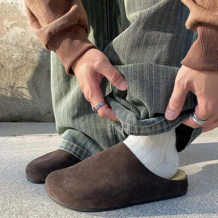 HD EVA Quiet Abrasion Resistant Slip Resistant Closed Toe Slippers Unisex-7