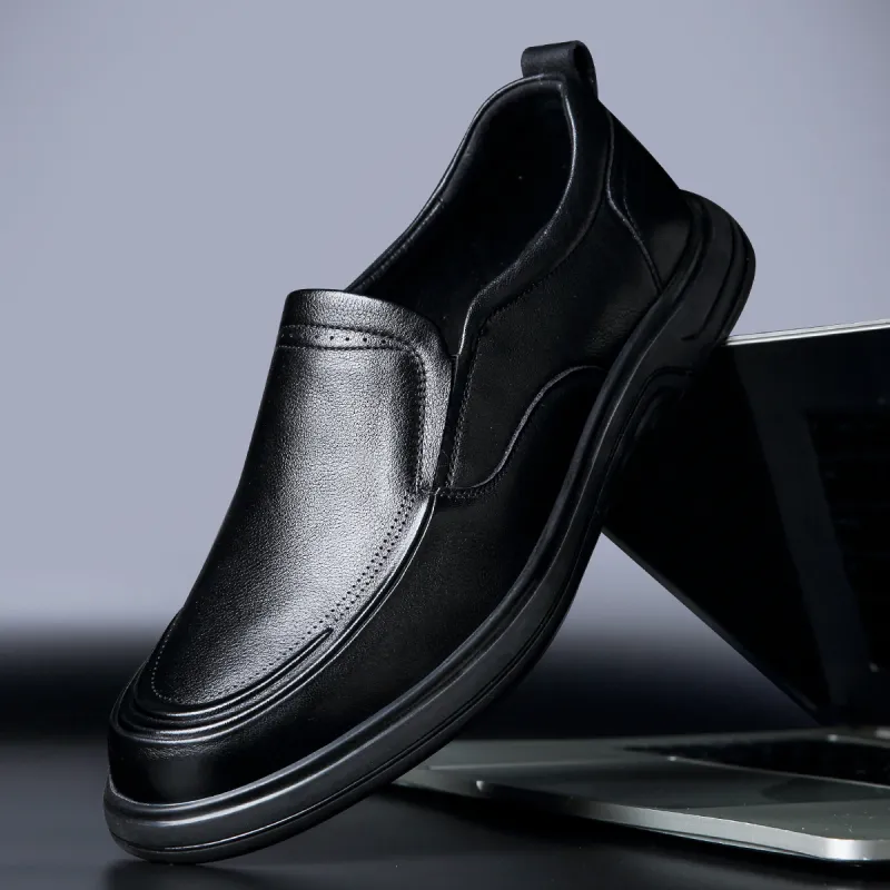 HAPPY DINO Men's Casual Shoes Men Low Top Black-3