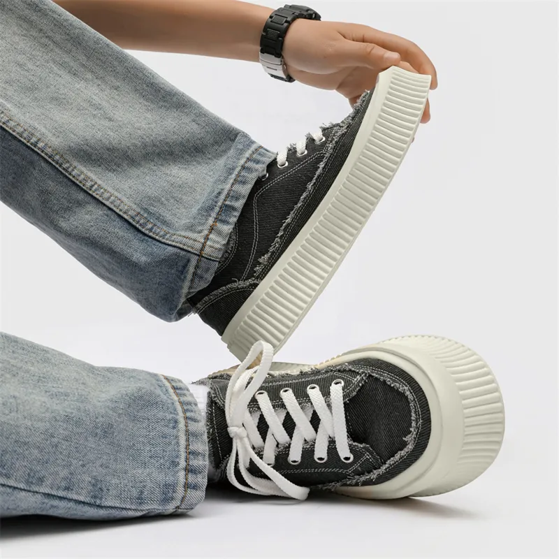 BUFFALO BOUND Anti-Slip Wear-Resistant Low-Top Skateboard Shoes Men's-9
