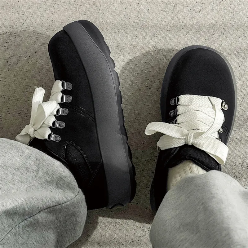 BUFFALO BOUND Anti-Slip And Wear-Resistant Height Increasing Low-Top Skateboard Shoes Men's-11