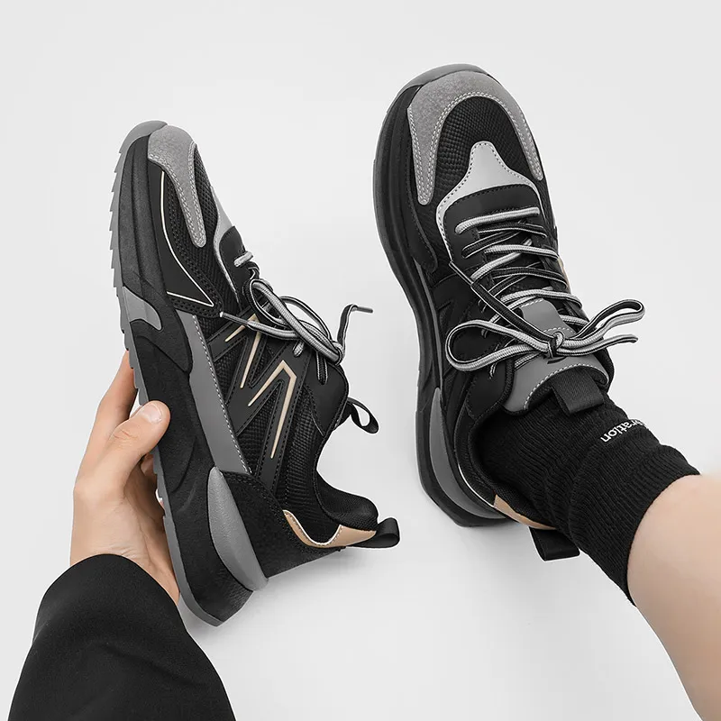 HOBIBEAR Anti Slip And Wear Resistant Rebound Low Top Casual Shoes Men's-23