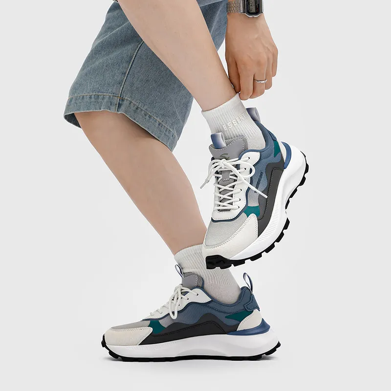 HOBIBEAR Peak Collection Cushioned Slip Resistant Abrasion Resistant Low Top Casual Shoes Men's-5