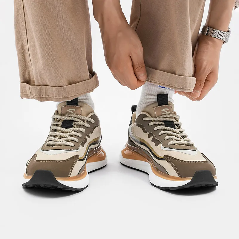 HOBIBEAR Peak Collection Cushioning, Slip Resistant, Rebound Low Top Casual Shoes Men's-5