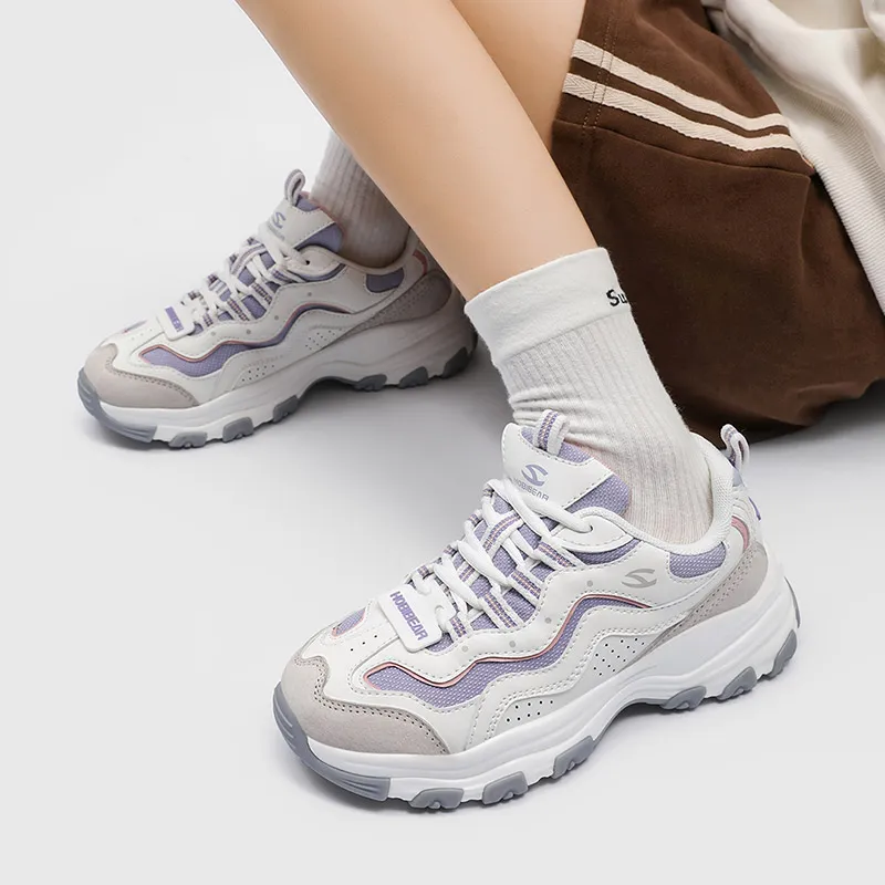 HOBIBEAR Anti Slip Wear Resistant Low Top Chunky Sneakers Unisex-18