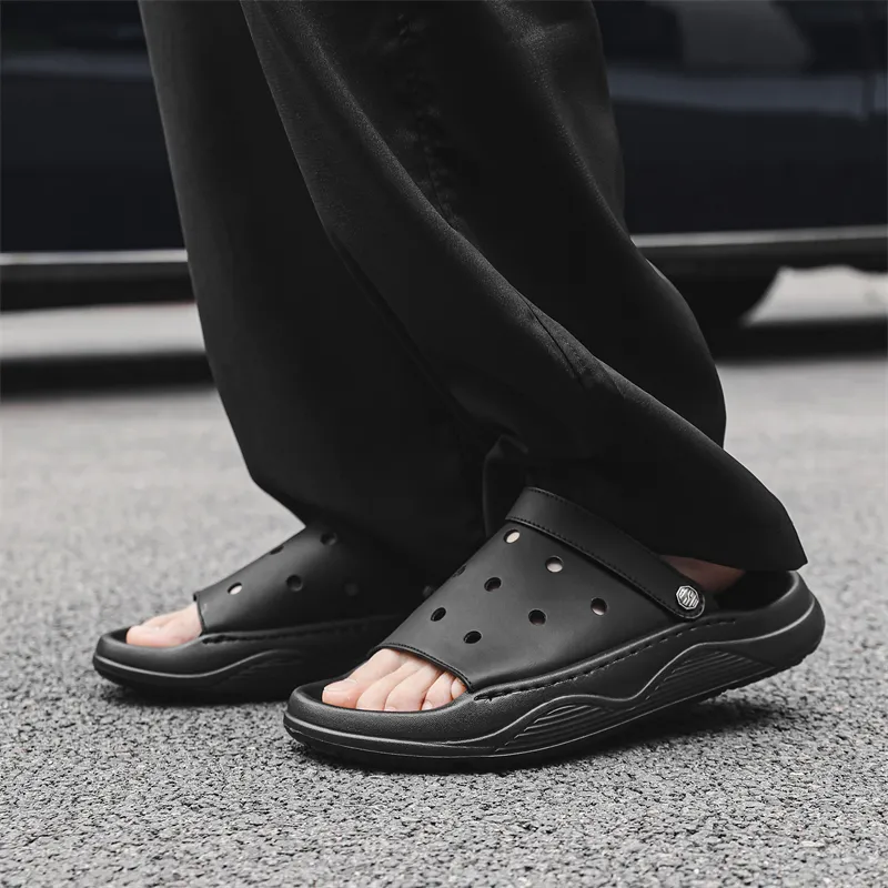 Roubini Slip Resistant Shock Absorbers Slide Slippers Men's-2