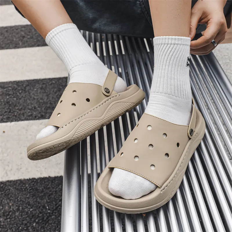 Roubini Slip Resistant Shock Absorbers Slide Slippers Men's-8