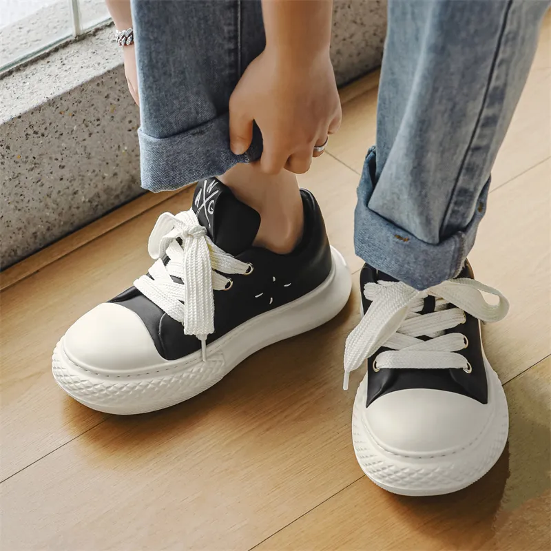 Roubini Durable Lightweight And Breathable Low Top Skateboard Shoes Unisex-7